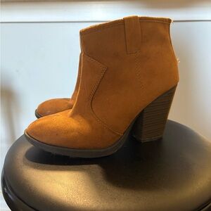 Brown/Orange Fall Booties